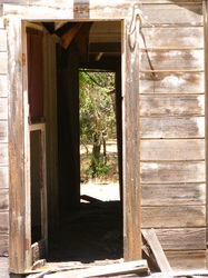 Photo of old barn door in Anderson Valley, CA, by Linda A. Levy